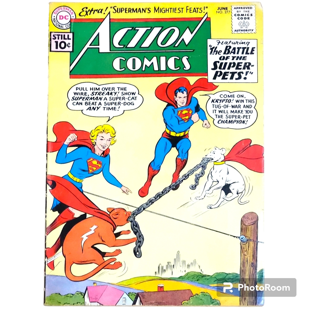 Action Comics #277 | DC Comics | 1961 Vintage Silver Age | Fine- 5.5 Condition - Picture 1 of 4